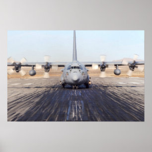 Poster Aviões de C-130 Hercules