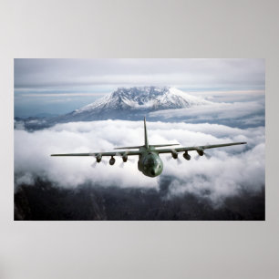Poster Aviões de C-130E Hercules