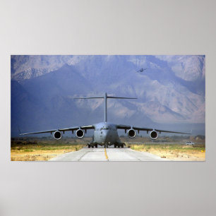Poster Aviões do C-17 Globemaster III