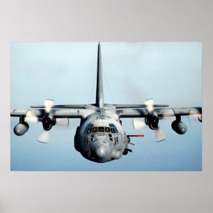 Poster Aviões do espectro de AC-130H