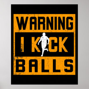 Poster Aviso de Jogo Eu Chico Bolas