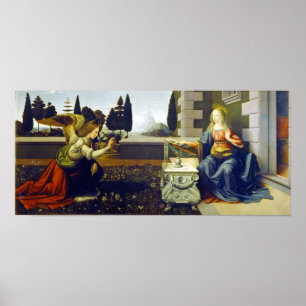 Poster Aviso de Leonardo da Vinci