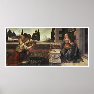 Pôster Aviso, Leonardo da Vinci, 1473
