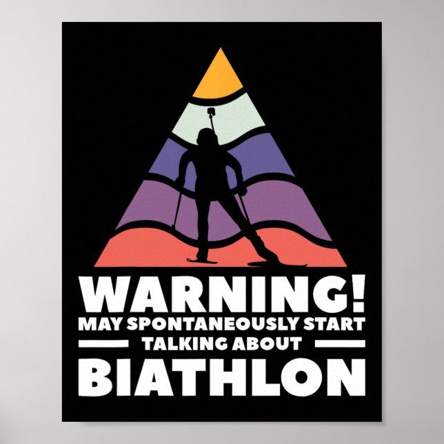 Poster Aviso Pode Começar A Falar Sobre Biat Espontaneame (Frente)