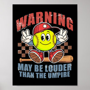 Poster Aviso pode ser mais alto que o jogo do árbitro no