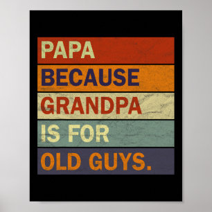 Poster Avô Arte Para Homens Avô Papai Pai Pai
