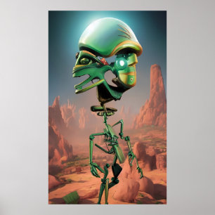 Poster Avô Canyon - Ken Gage Surreal Art