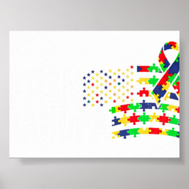Poster Avô da Conscientização do Autismo (Frente)