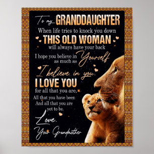 Poster Avô da neta   Carta À Minha neta
