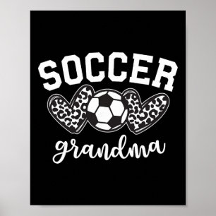 Poster Avó de Futebol Avó de Futebol Dia de Jogo da Mãe