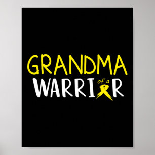 Poster Avó de um Cancer de Infância de Tee Guerreiro