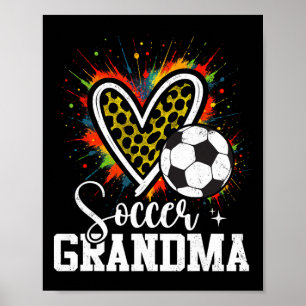Poster Avó do Futebol Coração de Leopardo