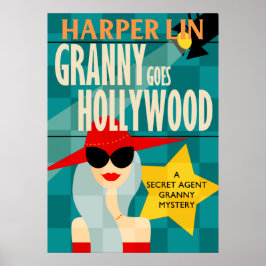 POSTER Avó em Hollywood pelo Harper Lin Book