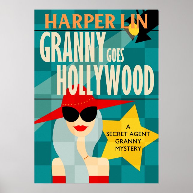 POSTER Avó em Hollywood pelo Harper Lin Book (Frente)