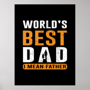 Poster Avô Gift   Quero Dizer Pai