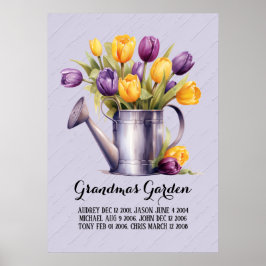 Poster Avó Jardim Avós de Coração