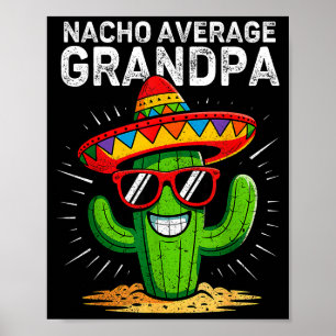 Poster Avô nada mediano divertido cinco de maio mexicano