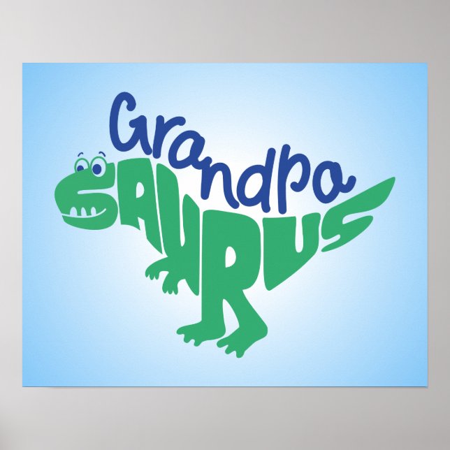Poster Avô Saurus Graphic (Frente)