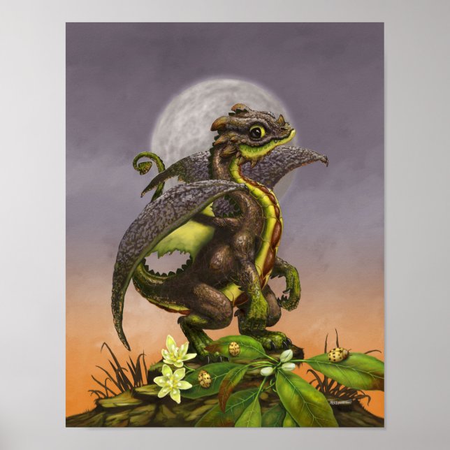 Poster Avocado Dragon 11x14 (4x6 and up) (Frente)
