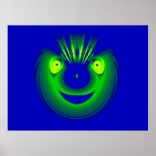 Poster Avocado Face