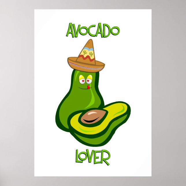 Pôster Avocado Lover (Frente)