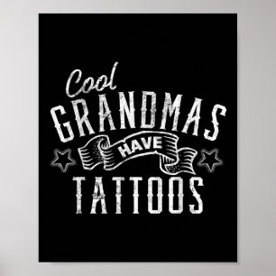 Poster Avós legal Tatuam Tatuagens Tatuaram Arte Grande