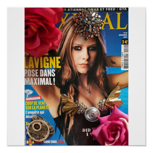 Pôster Avril Lavigne Posters (Frente)