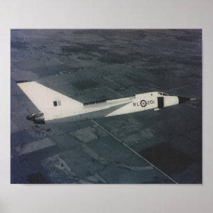 Pôster Avro Arrow- RL201 em Voo