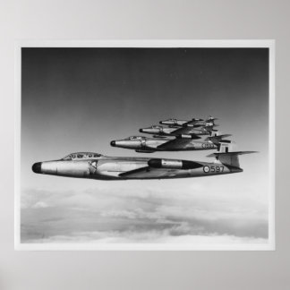 Pôster Avro CF-100 Canuck