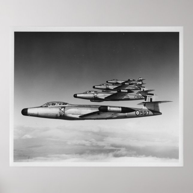 Pôster Avro CF-100 Canuck (Frente)