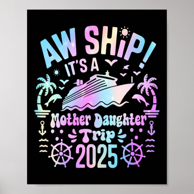Poster Aw Ship É Nossa Filha Mãe Trip 2025 Matchin (Frente)