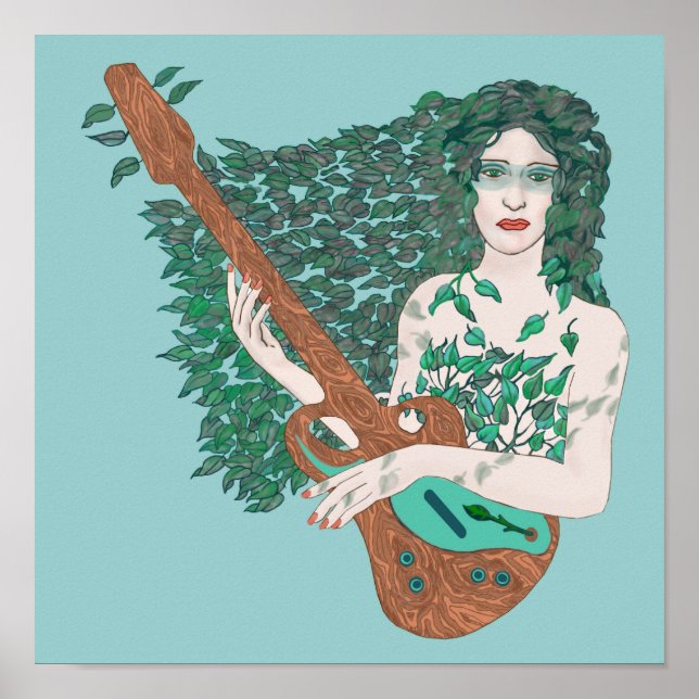 Pôster Ax de Dryad (Frente)