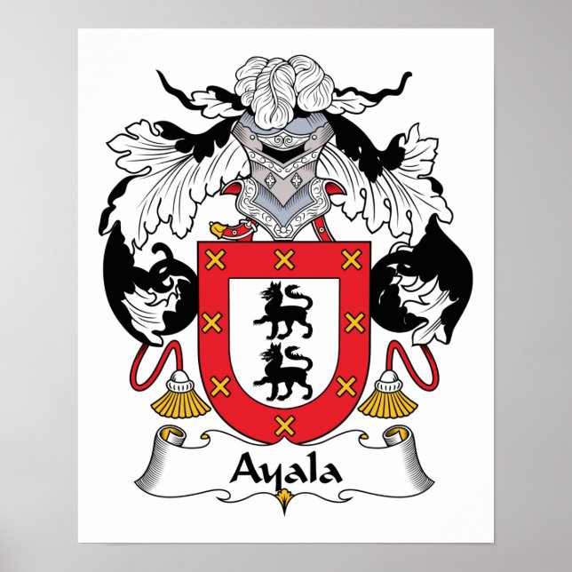 Poster Ayala Family Crest (Frente)