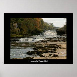 Pôster Aysgarth - abaixe quedas  