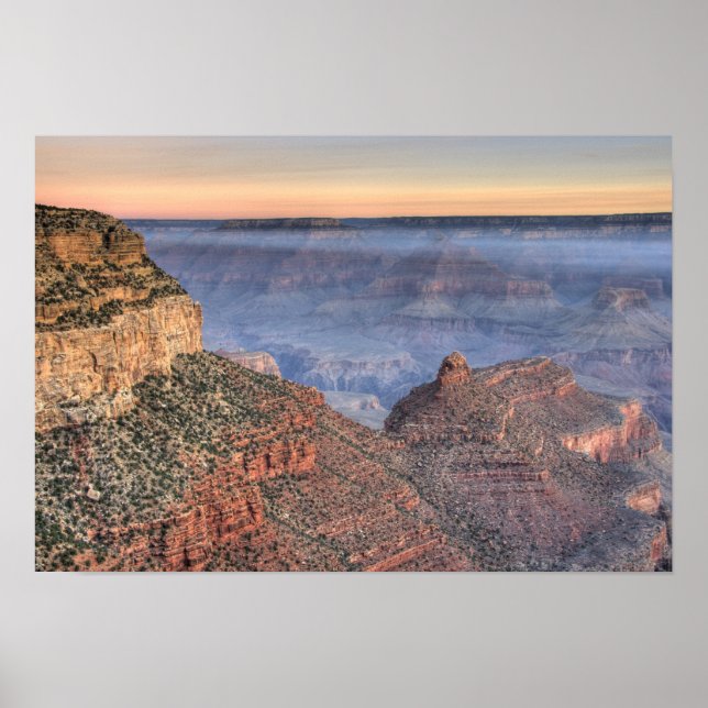 Poster AZ, Arizona, Parque Nacional do Grand Canyon, Sul  (Frente)