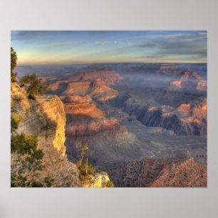 Poster AZ, Arizona, Parque Nacional do Grand Canyon, Sul