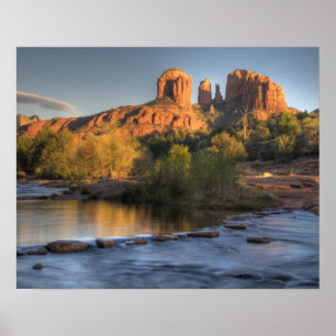 Pôster AZ, Arizona, Sedona, Crescent Moon Recreation 3