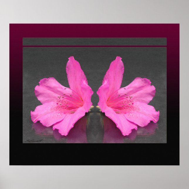 Pôster Azalea Mirrored Print -24x20 -other sizes also (Frente)