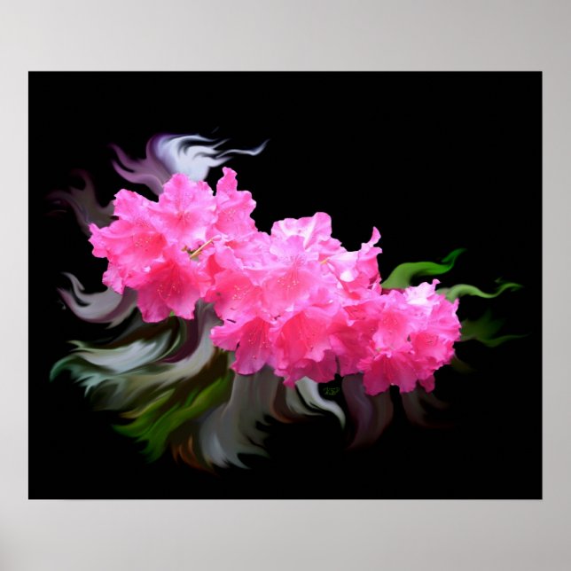 Poster Azaleas (Frente)