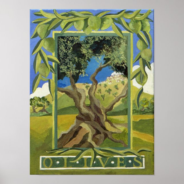 Pôster Azeitonas Verdes 2014 (Frente)