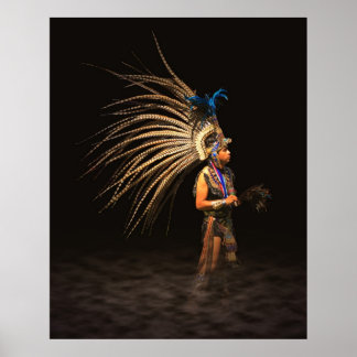 Pôster Aztec Dancer