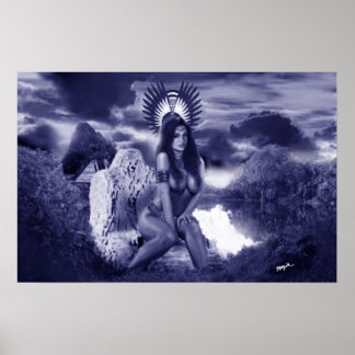 Poster Aztec Princesa