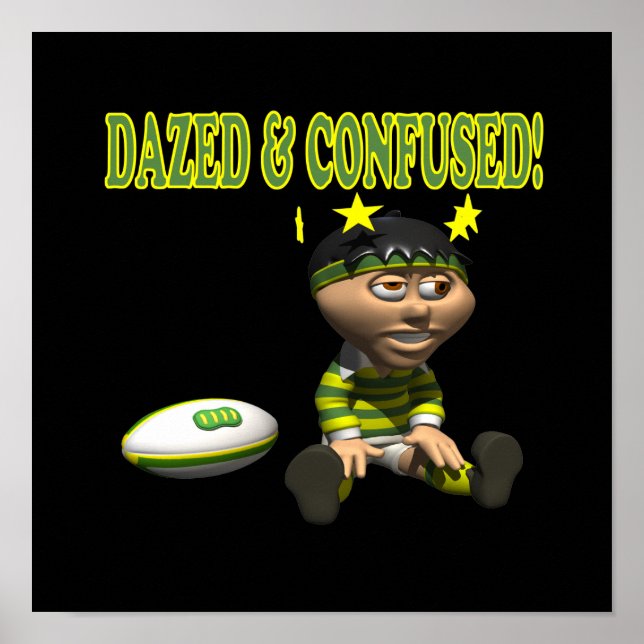 Poster Azuis E Confundidos (Frente)