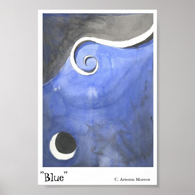 Poster Azul (Frente)