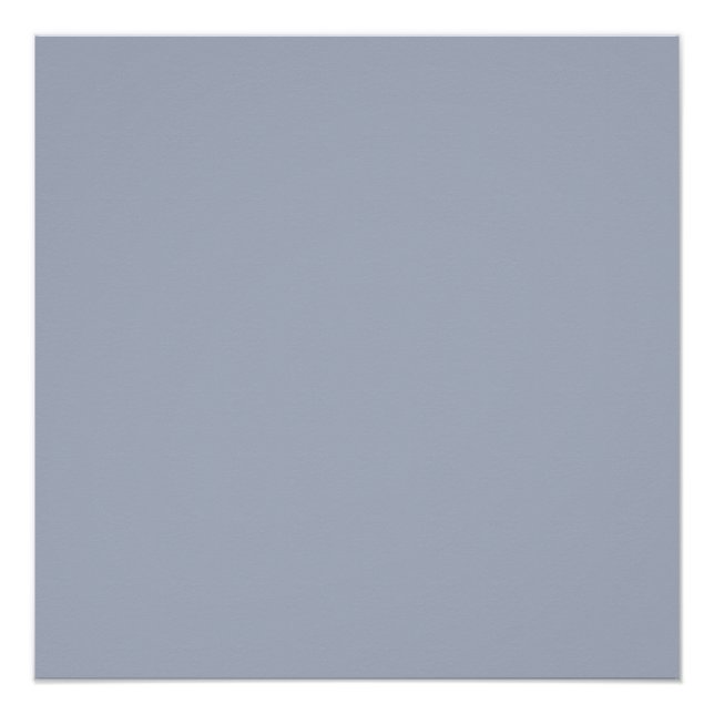 Pôster Azul-cadete (Crayola) (cor sólida) (Frente)