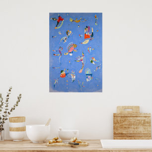 Poster Azul Céu   Kandinsky  