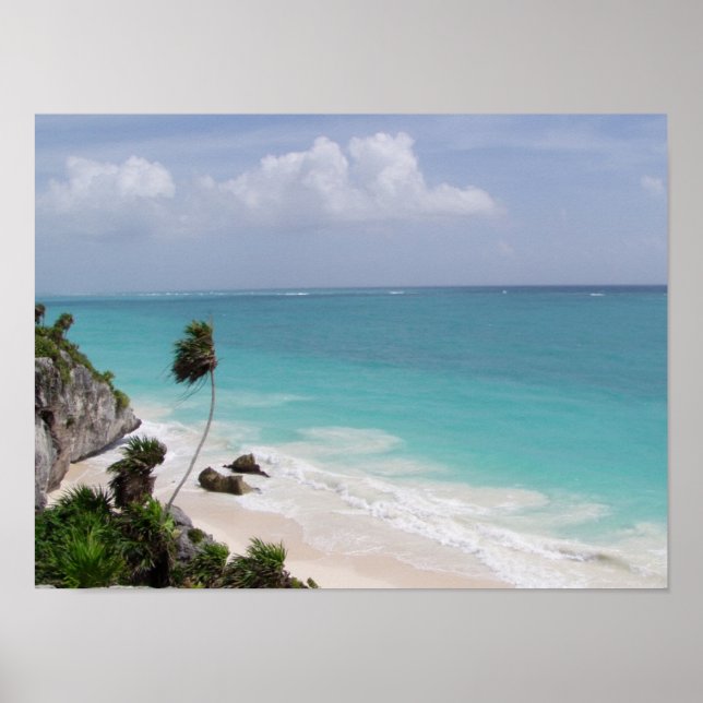 Pôster Azul Claro (Frente)