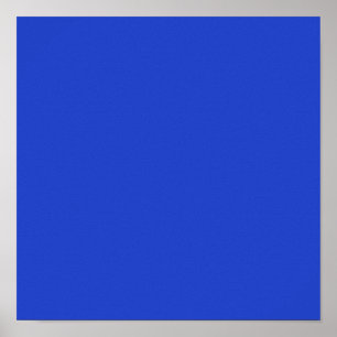 Poster Azul (cor sólida)