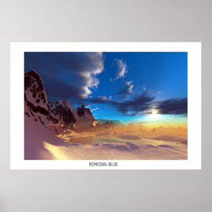 PÔSTER AZUL CORRETIVO