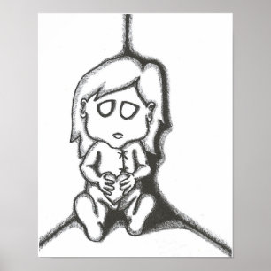 Pôster Azul - dilema emocional